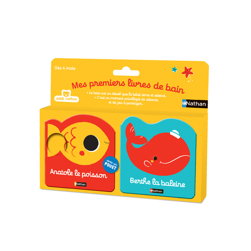 Ref. 9782092537480, Berthe la baleine & anatole le poisson, marque NATHAN