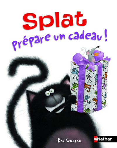 Ref. 9782092546079, Splat prépare un cadeau !, marque NATHAN