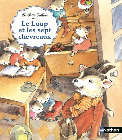 Ref. 9782092556979, Le loup et les septs chevreaux, marque NATHAN