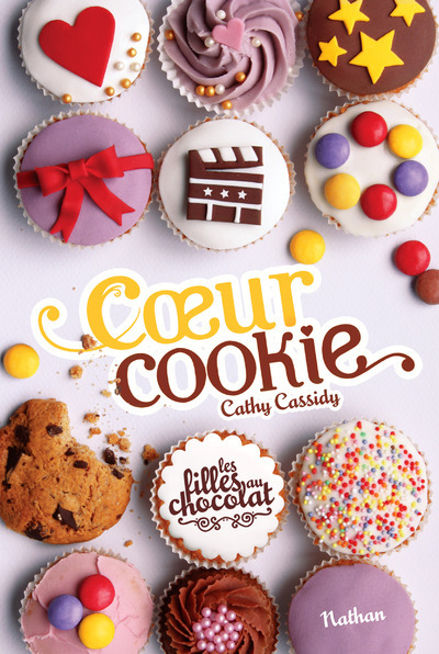 Ref. 9782092558454, Les filles au chocolat 6: coeur cookie, marque NATHAN