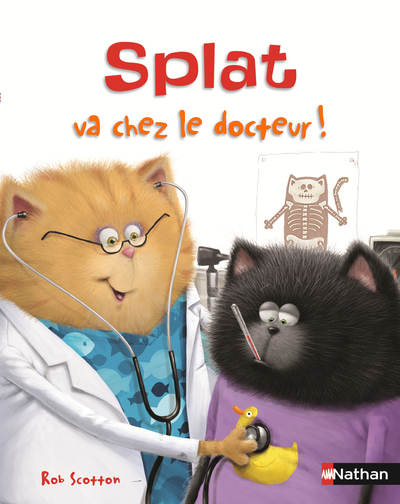 Ref. 9782092559543, Splat va chez le docteur, marque NATHAN