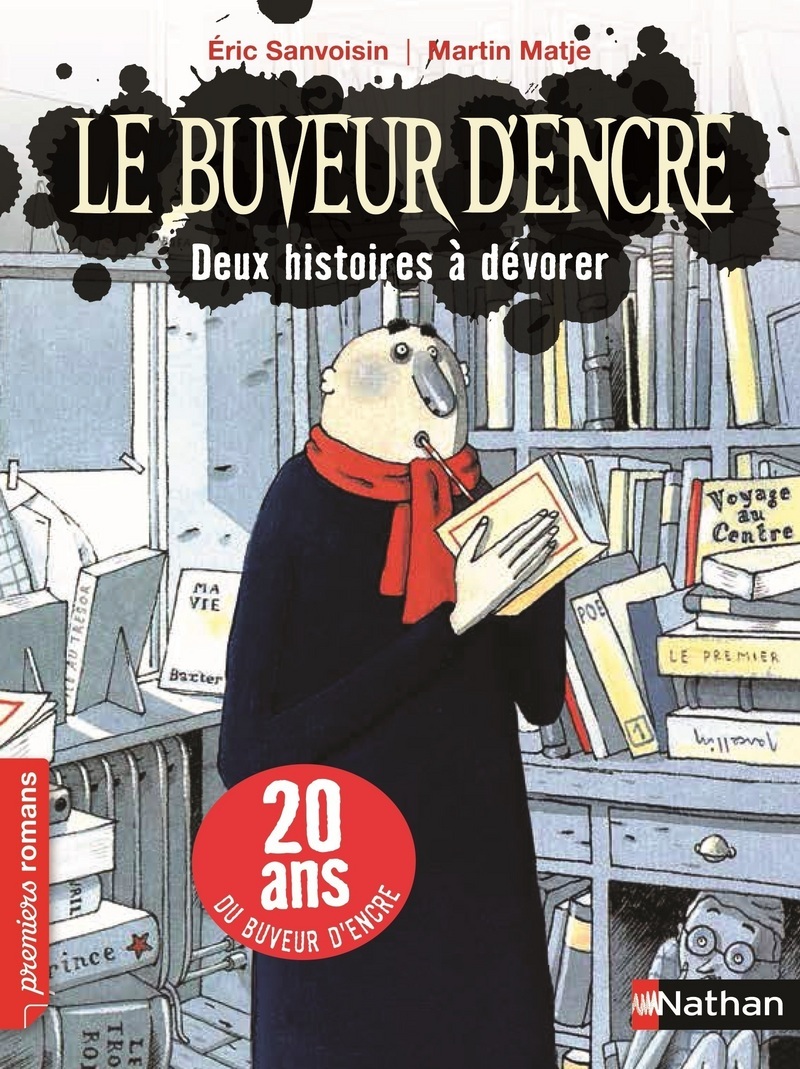 Ref. 9782092567036, Le buvuer d'encre: 2 histoires à dévorer, marque NATHAN