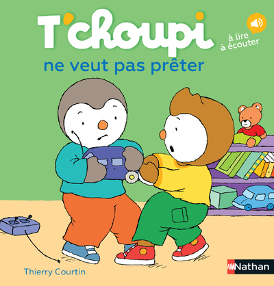 Ref. 9782092570678, T'choupi ne veut pas prêter, marque NATHAN
