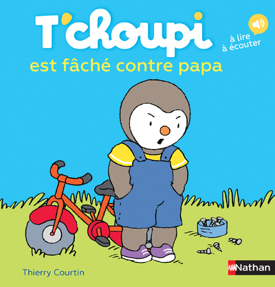 Ref. 9782092570845, T'choupi est fâché contre papa, marque NATHAN