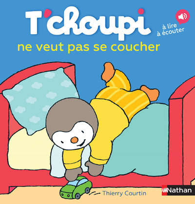 Ref. 9782092570890, T'choupi ne veut pas se coucher, marque NATHAN