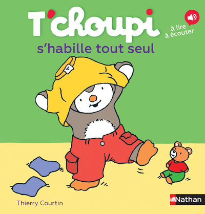 Ref. 9782092570920, T'choupi s'habille tout seul, marque NATHAN