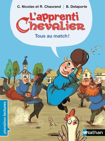 Ref. 9782092574133, L'apprenti chevalier tous au match !, marque NATHAN