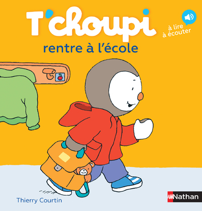 Ref. 9782092574232, T'choupi rentre à l'école, marque NATHAN