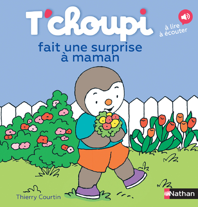 Ref. 9782092574263, T'choupi fait une surprise à maman, marque NATHAN