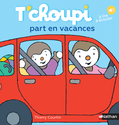 Ref. 9782092574300, T'choupi part en vacances, marque NATHAN