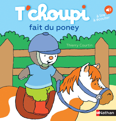 Ref. 9782092574317, T'choupi fait du poney, marque NATHAN