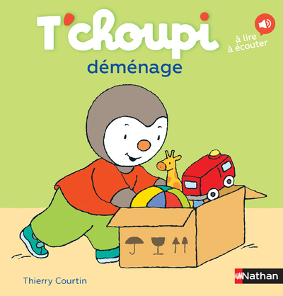 Ref. 9782092574348, T'choupi déménage, marque NATHAN