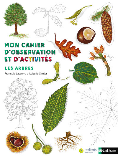 Ref. 9782092574614, Mon cahier d'observation et d'activités : les arbres, marque NATHAN