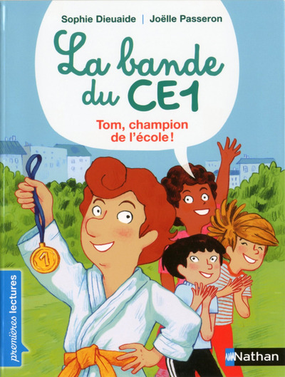 Ref. 9782092575741, La bande du CE1 - tom, champion de l'école, marque NATHAN