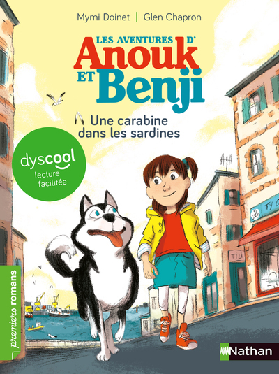 Ref. 9782092576458, Les aventures d'anouk et benji : une carabine dans les sardines !..., marque NATHAN
