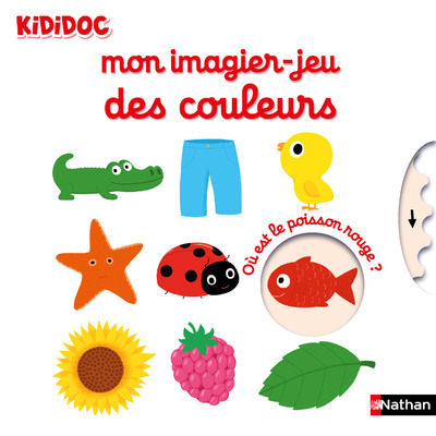 Ref. 9782092578131, Mon imagier-jeu des couleurs, marque NATHAN