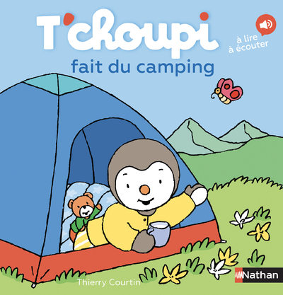 Ref. 9782092581858, T'choupi fait du camping, marque NATHAN