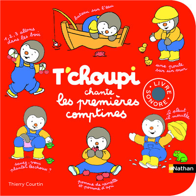 Ref. 9782092581889, T'choupi chante les premières comptines, marque NATHAN