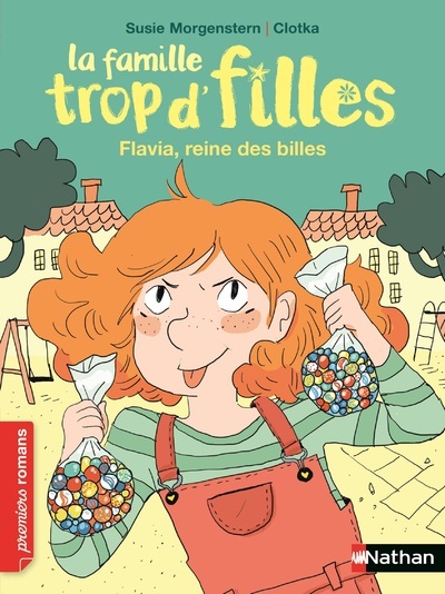 Ref. 9782092585795, La famille trop d'filles - flavia, reine des billes, marque NATHAN