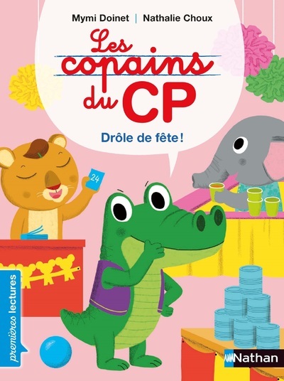 Ref. 9782092587461, Les copains du CP - drôle de fête !, marque NATHAN