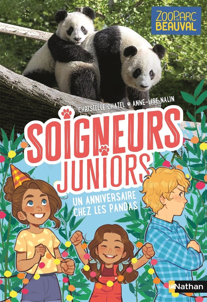 Ref. 9782092588062, Soigneurs juniors - tome 1 un anniversaire chez les pandas, marque NATHAN
