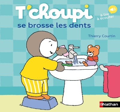 Ref. 9782092589540, T'choupi se brosse les dents, marque NATHAN