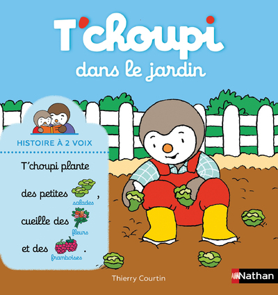 Ref. 9782092589854, T'choupi dans le jardin, marque NATHAN