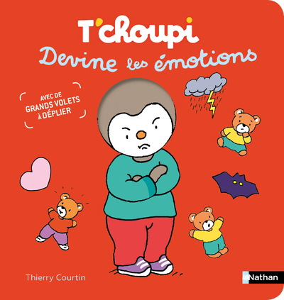 Ref. 9782092590249, T'choupi devine les émotions, marque NATHAN