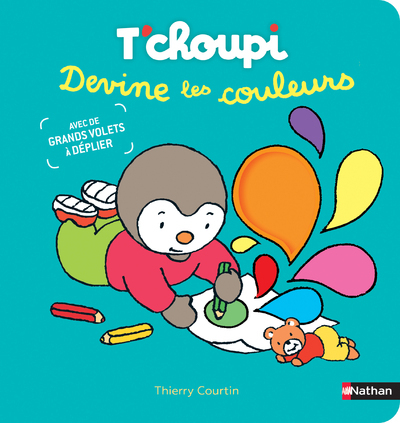 Ref. 9782092590324, T'choupi devine les couleurs, marque NATHAN