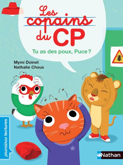 Ref. 9782092591932, Les copains du CP - tu as des poux, puce !, marque NATHAN