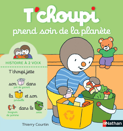 Ref. 9782092594155, T'choupi prend soin de la planète, marque NATHAN