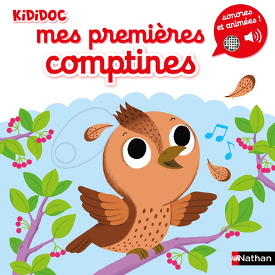 Ref. 9782092594476, Mes premières comptines sonores et animées, marque NATHAN
