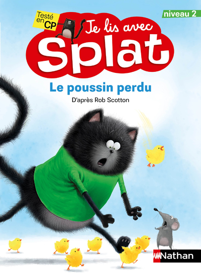 Ref. 9782092594766, Je lis avec splat niveau 2 : splat et le poussin perdu, marque NATHAN