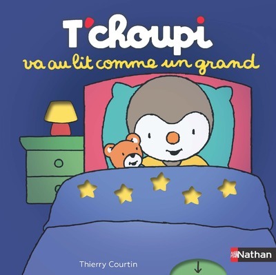 Ref. 9782092595558, T'choupi va au lit comme un grand, marque NATHAN