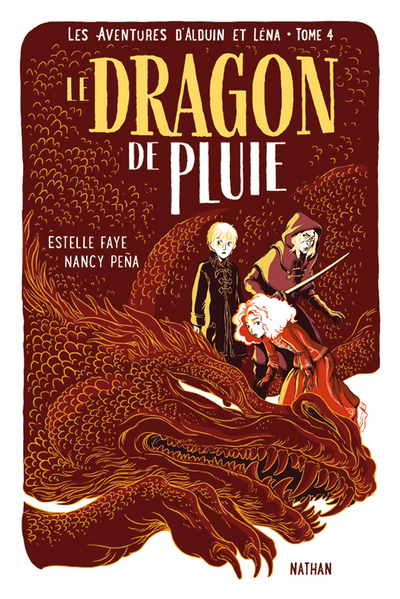 Ref. 9782092596555, Les aventures d'alduin et léna - tome 4 le dragon de pluie, marque NATHAN