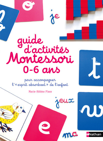 Ref. 9782092788363, Guide d'activités montessori 0-6 ans, marque NATHAN