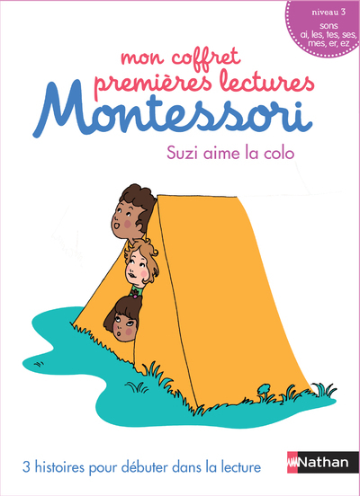 Ref. 9782092789483, Etui mon coffret premières lectures montessori n9 - suzi aime la..., marque NATHAN