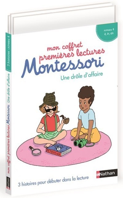 Ref. 9782092789636, Mon coffret premières lectures montessori - une drôle d'affaire -..., marque NATHAN