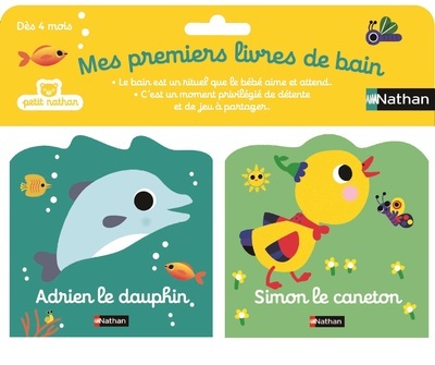 Ref. 9782095012946, Simon le caneton et adrien le dauphin, marque NATHAN
