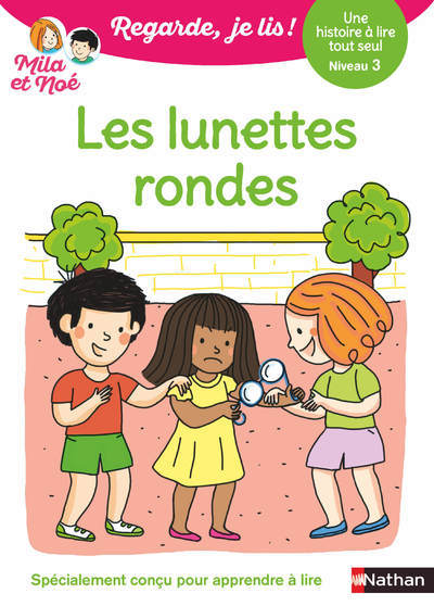 Ref. 9782095015473, Regarde je lis ! une histoire à lire tout seul - les lunettes..., marque NATHAN