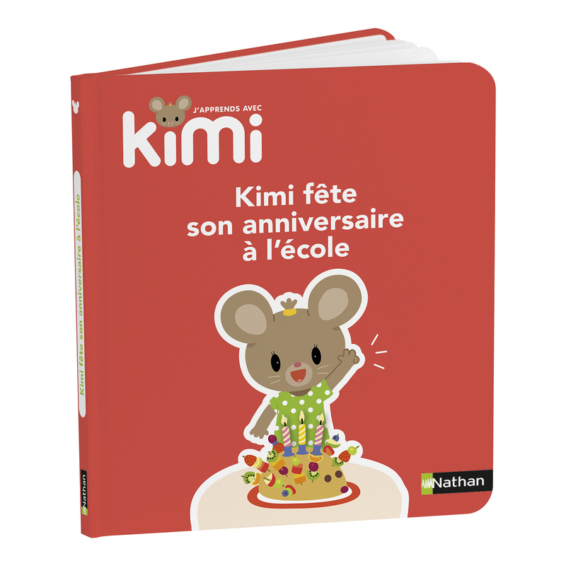 Ref. 9782095042769, J'apprends avec kimi - album : fête son anniversaire à l'école, marque NATHAN