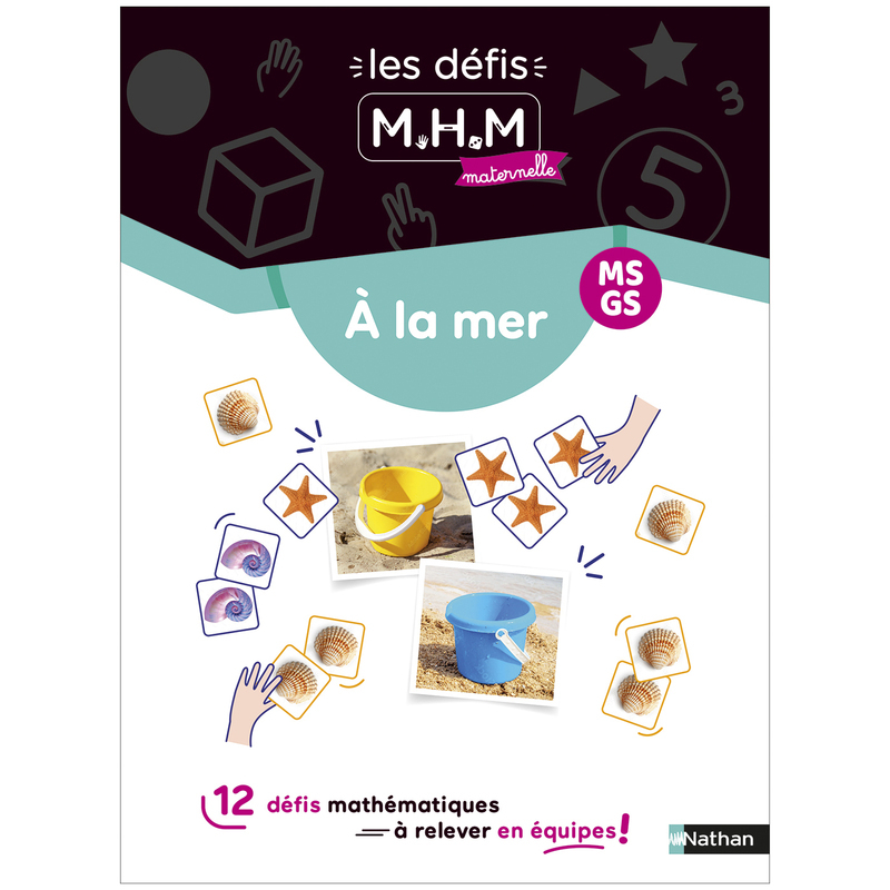 Ref. 9782095046637, Mhm - ms-GS - 12 défis à relever en équipes à la mer, marque NATHAN