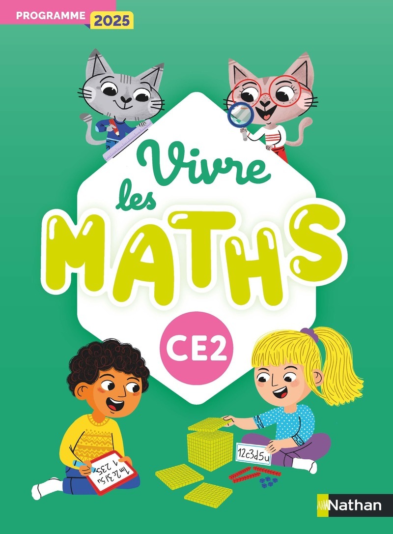 Ref. 9782095064174, Vivre les maths - CE2 - fichier de l'élève - edition 2026