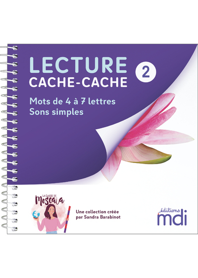 Ref. 9782223010912, Lecture cache-cache - livre 2 - sons simples 4 à 7 lettres, marque NATHAN
