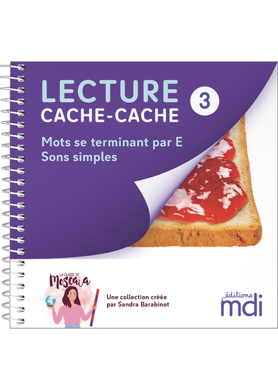 Ref. 9782223010929, Lecture cache-cache - livre 3 - sons simples le e en fin de mot, marque NATHAN