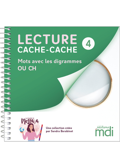 Ref. 9782223010936, Lecture cache-cache - livre 4 - digrammes ou, ch, marque NATHAN