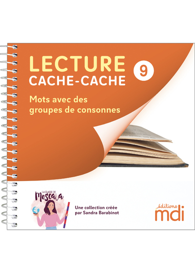 Ref. 9782223011018, Lecture cache-cache - livre 9 - groupes de consonnes, marque NATHAN