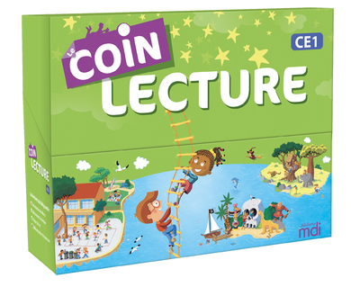 Image de  Coin lecture - CE1 - coffret 
