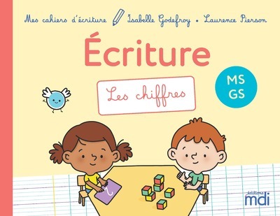 Ref. 9782223114542, Mes cahiers d'ecriture - ms GS - les chiffres