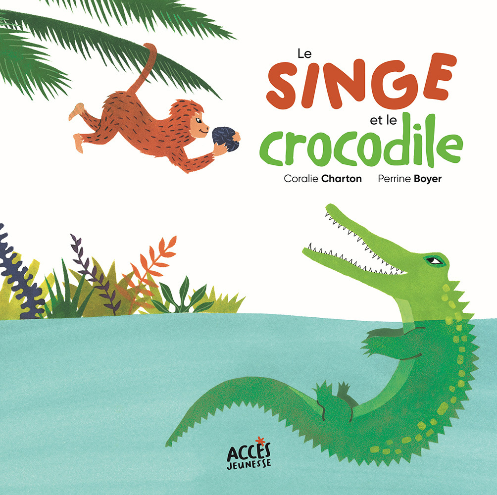 Image de  Le singe et le crocodile 